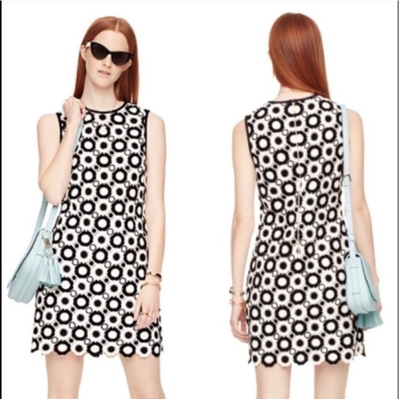 Kate Spade ♠️ Guipure Lace Shift Dress (NWT) $448 - Picture 1 of 13